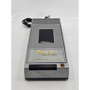 VHS Tape Rewinder Kinyo UV-413 Super Slim Rewind Auto Stop Tested Works